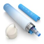 Termos portabil pentru insulina, capacitate 1 stilou, KEKHEALTH HOLIDAY, Azure Blue