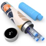 Termos portabil pentru insulina, capacitate 2-3 stilouri, DISONCARE ODYSSEY Smart, Monstera leaf