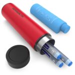 Termos portabil pentru insulina, capacitate 2-3 stilouri, KEKHEALT ODYSSEY COMPACT, Rescue Red