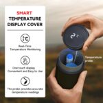 Termos portabil pentru insulina, capacitate 2-3 stilouri, DISONCARE ODYSSEY Smart, Black - imagine 3