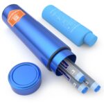 Termos portabil pentru insulina, capacitate 2-3 stilouri, DISONCARE ODYSSEY COMPACT, Blue