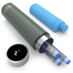 Termos portabil pentru insulina, capacitate 2-3 stilouri, DISONCARE ODYSSEY Smart, Jungle Green