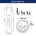 Termos portabil pentru insulina, capacitate 1 stilou, DISONCARE HOLIDAY, Gray - imagine 5