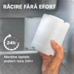 Racitor portabil Kekhealth pentru lapte matern, 650 ml, etanș, BPA free, 24 ore răcire - imagine 4
