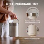 Racitor portabil Kekhealth pentru lapte matern, 325 ml, etanș, BPA free, 16 ore răcire - imagine 2